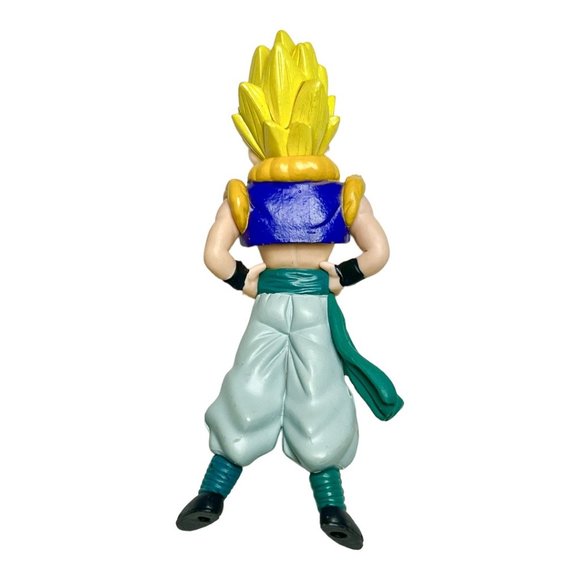 Dragon Ball Z Vintage Anime Super Saiyan Gogeta Bandai Action Figure Size 3.75" - Picture 3 of 8